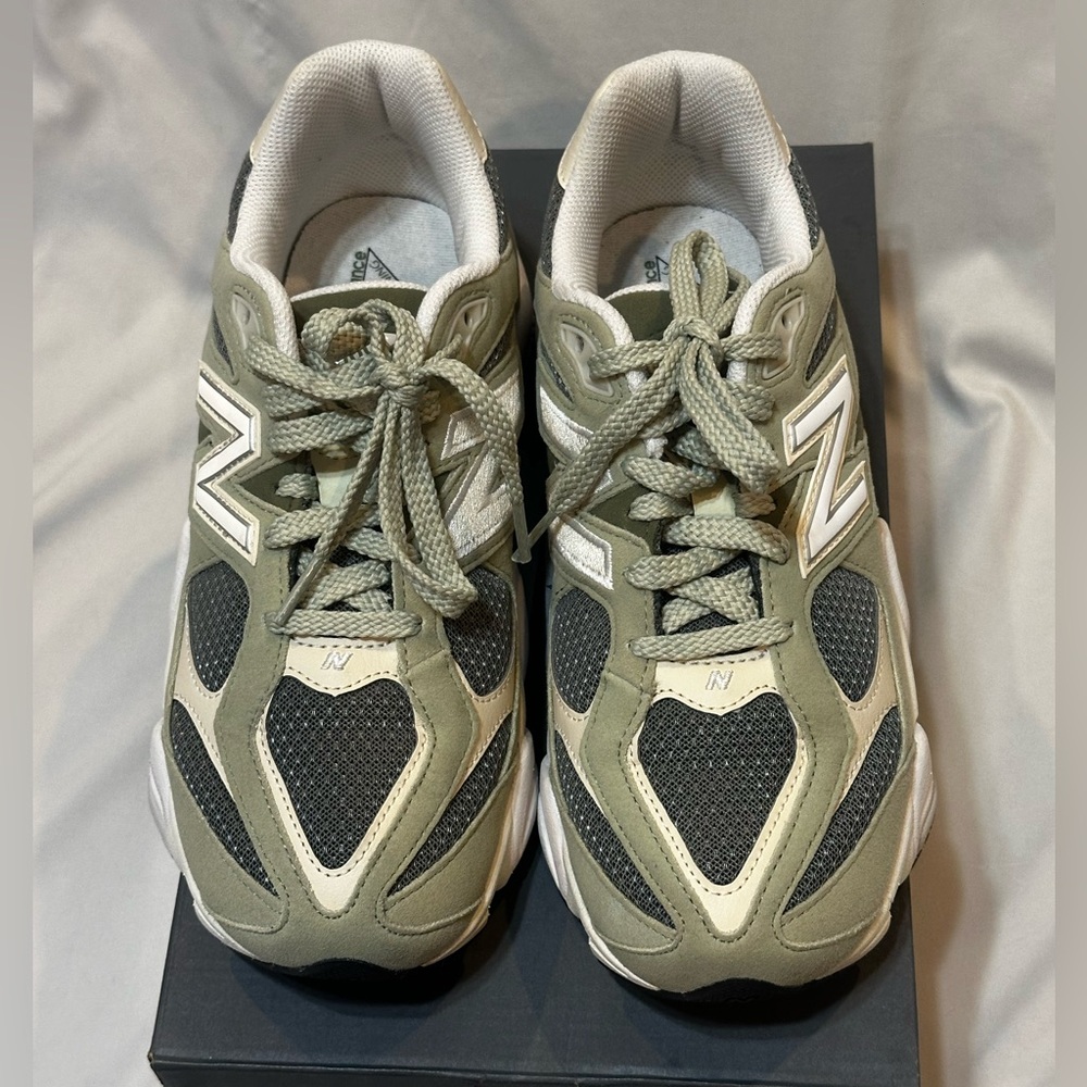 New Balance 9060 Athletic Shoe - Garter Snake / White Unisex - Picture 4 of 10